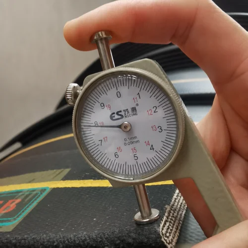 Flat Transmission belt thickness