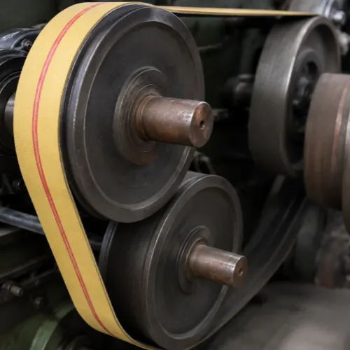 Flat Transmission belt used in Industrial machine equipment