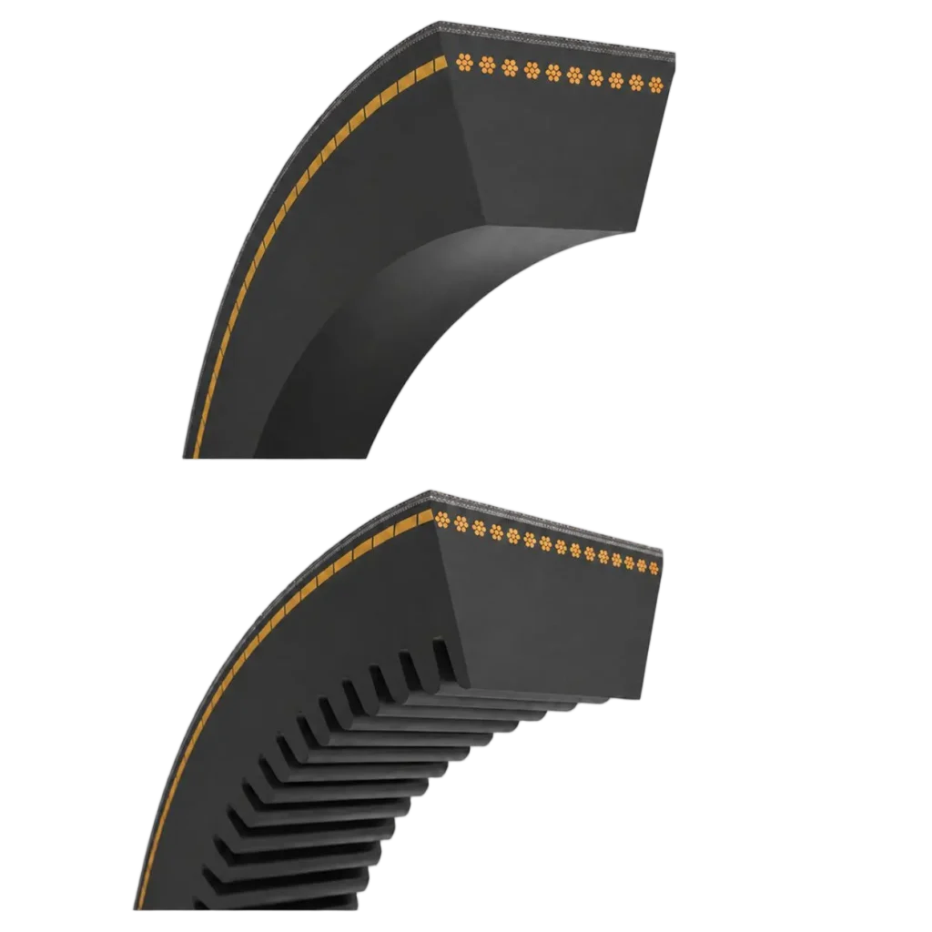 Raw edge cogged V belt --5