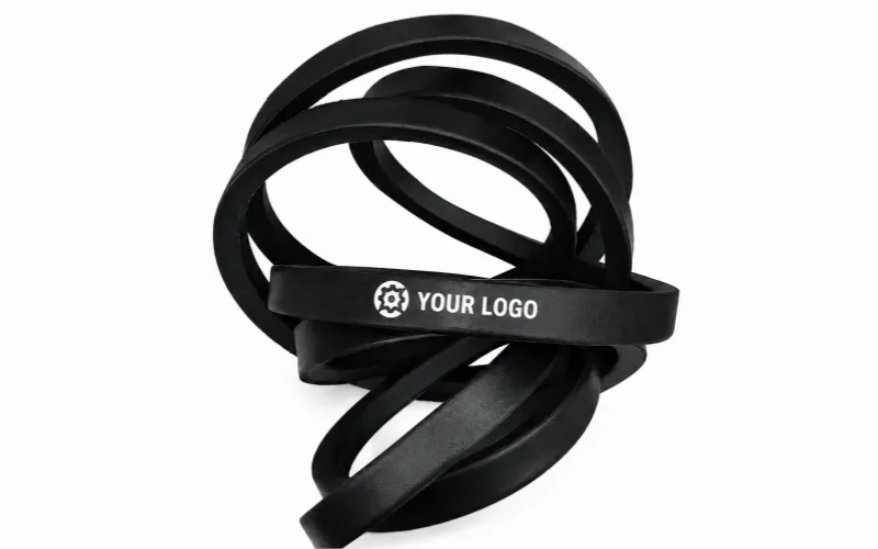 v belt with logo